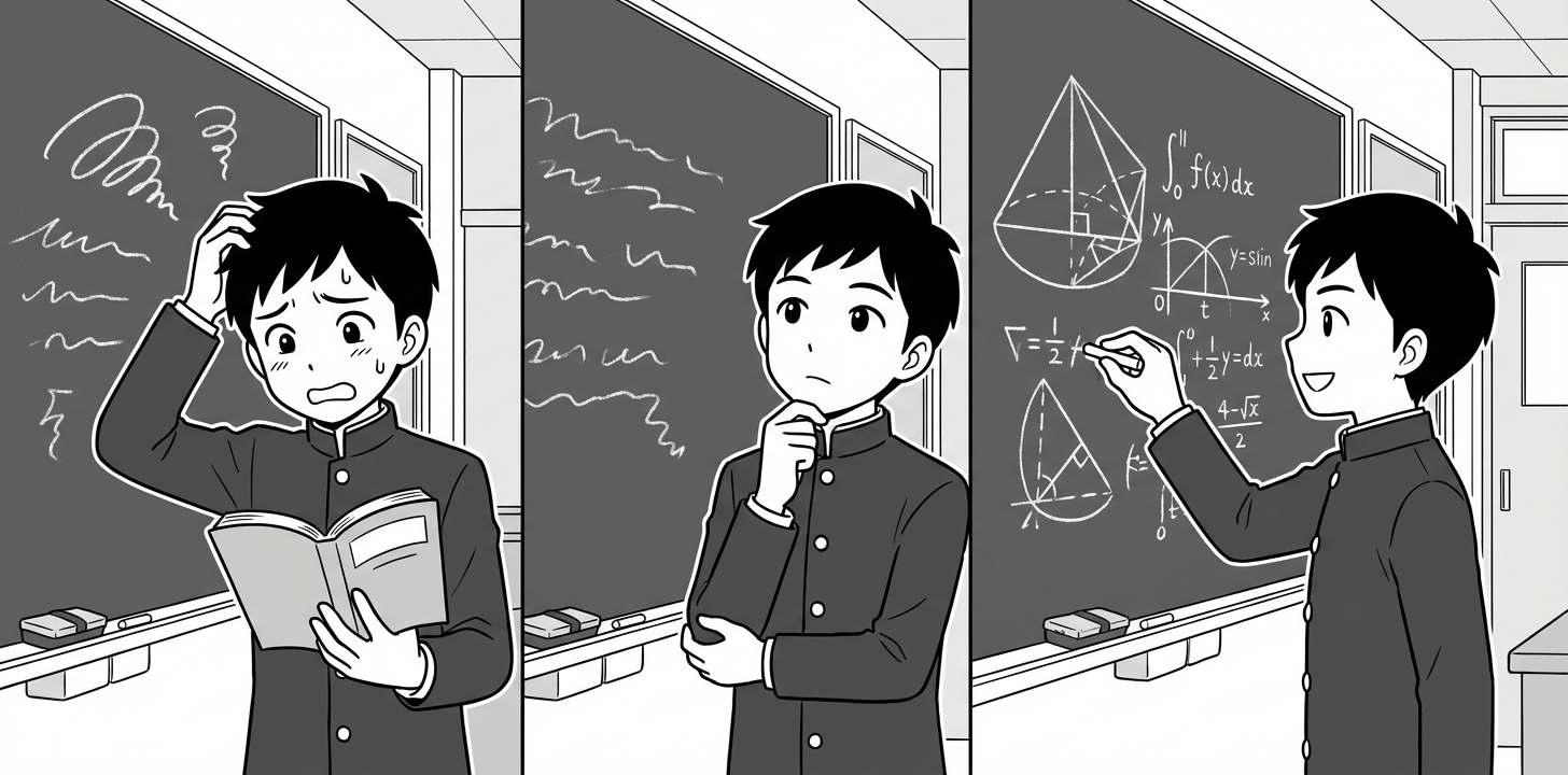 数学苦手な中学生必見！効果的克服法と学習のコツ