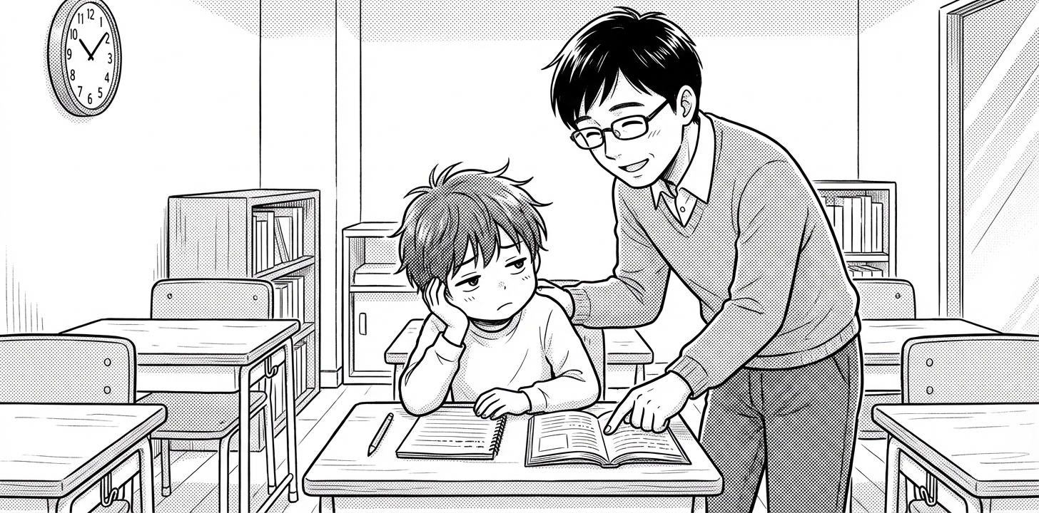 やる気のない子に最適な個別塾での学び方