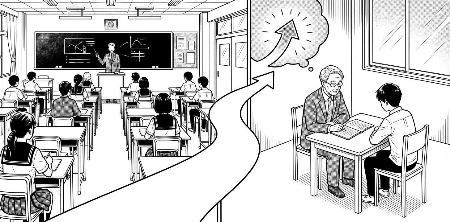 集団塾と個別指導の併用メリットを徹底解説