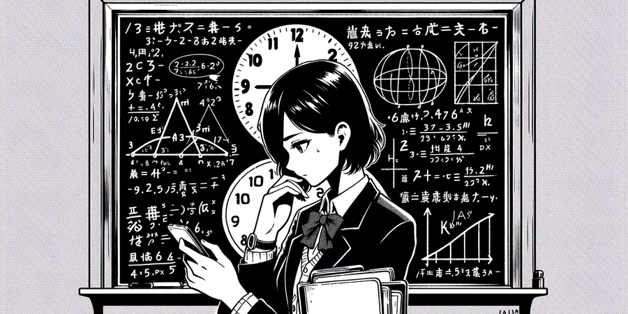 共通テスト数学で時間が足りない？効率的解法と対策