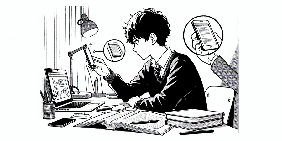 スマホで勉強に集中できない？効果的な対策法と最新アプリ紹介